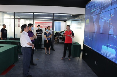 航天科技与网络研发融合创新 航天代表团访问园区交流记
